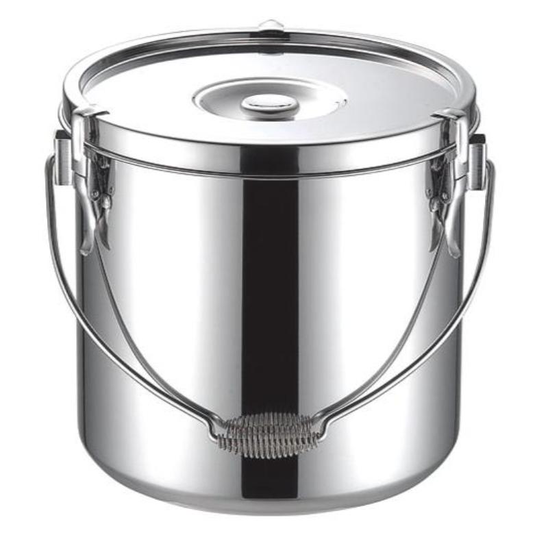 運搬容器 KO 18-8給食缶 30cm(20.0L) 本間製作所