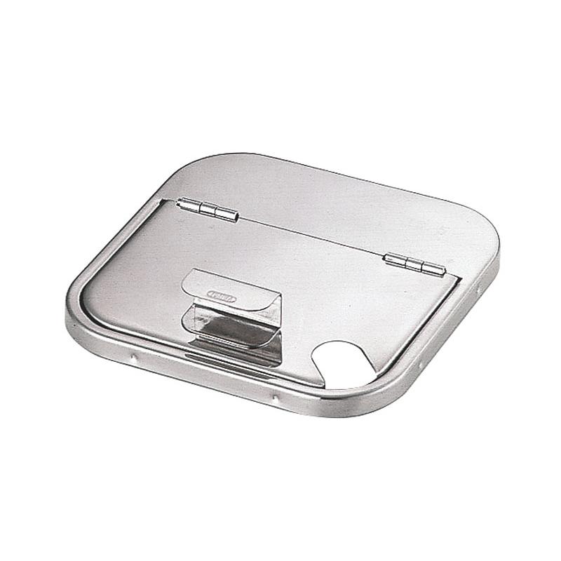UK 深型キッチンポット用割蓋(ポリカーボネイト用) 18cm 三宝産業