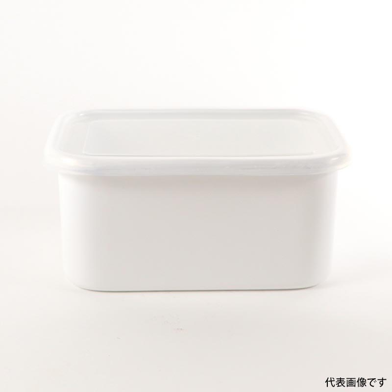 保存容器 野田琺瑯 WRF-M w/s レクタングル深型 Mシール蓋付