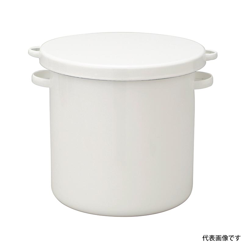 保存容器 野田琺瑯 WRS-18 w/s ラウンドストッカー 18cm