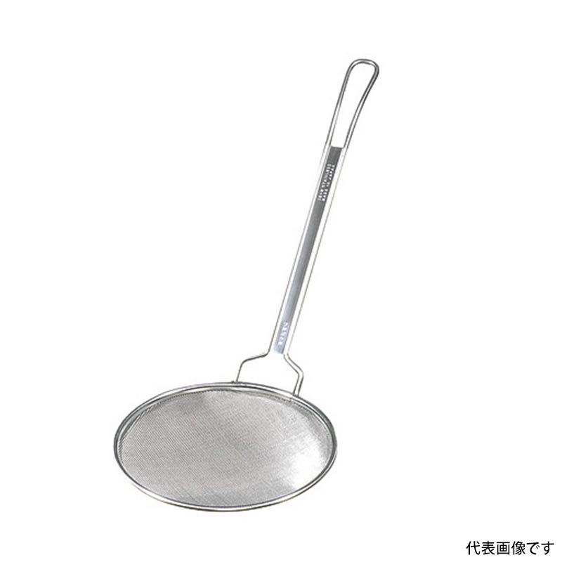 揚げ物用品 フジボシ 強力丸かす揚 細目 中(15.5cm)32メッシュ