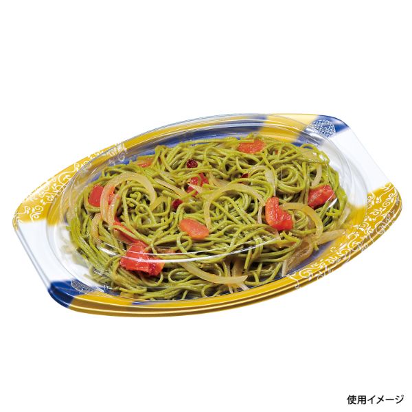 軽食容器 FKプレート24-18H ヨーロピアン 福助工業
