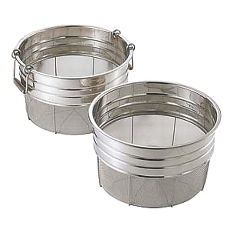 調理用品 18-8寸胴型ザル 33cm