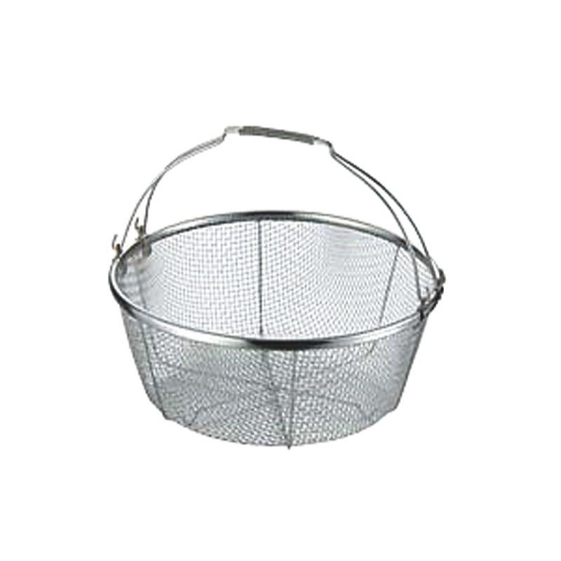 調理用品 手付丸洗いカゴ 30cm