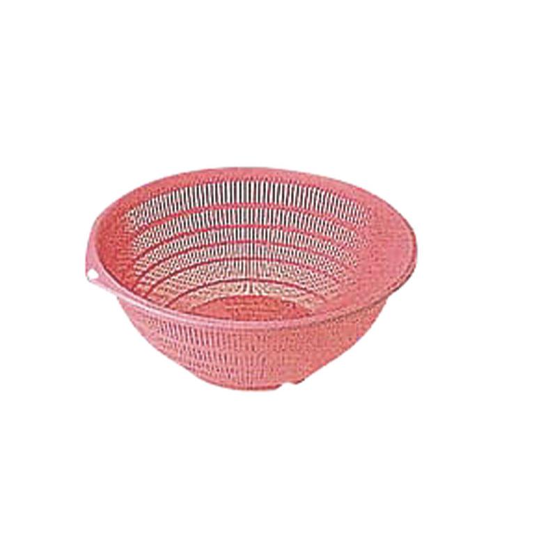 調理用品 P.P弁慶カラーザル35cm ピンク