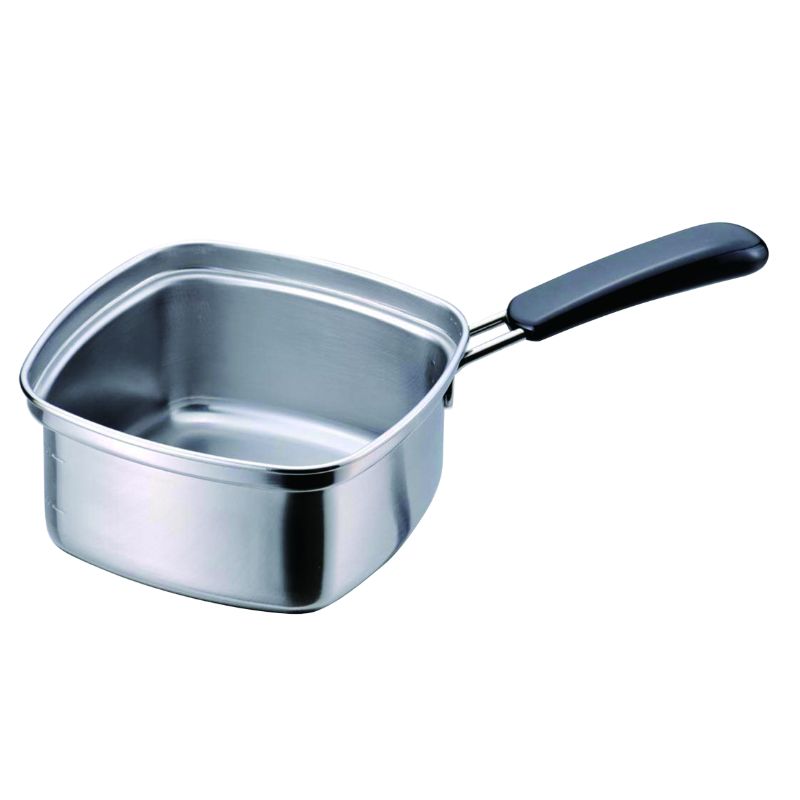 四角いラーメン鍋 15cm 下村企販