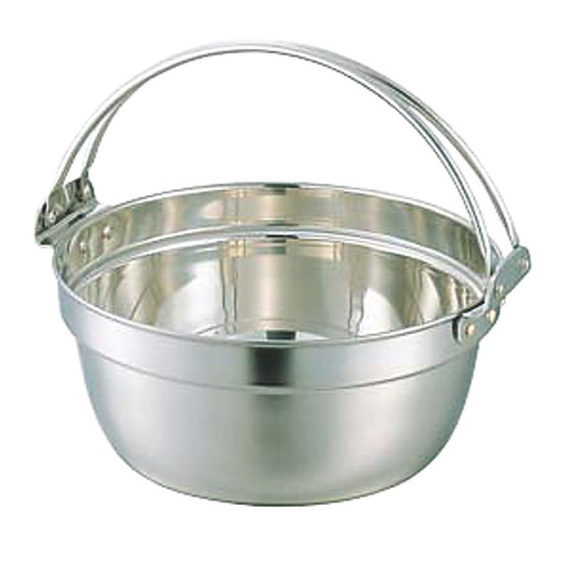 SW 18-8ST料理鍋 ツル付 51cm(35.5L) 和田助製作所
