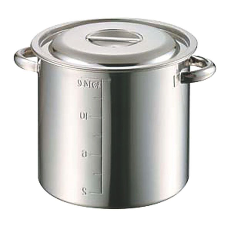 AG 18-8目盛付寸胴鍋 39cm(46.0L) 赤川器物製作所