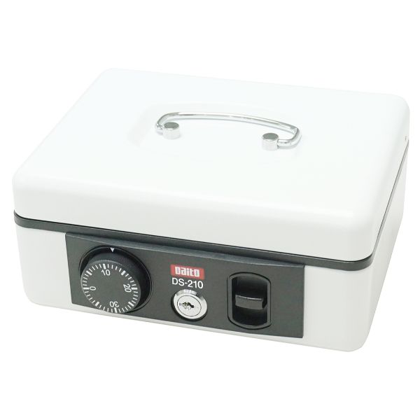 手提金庫 DS-210 ホワイト ダイト