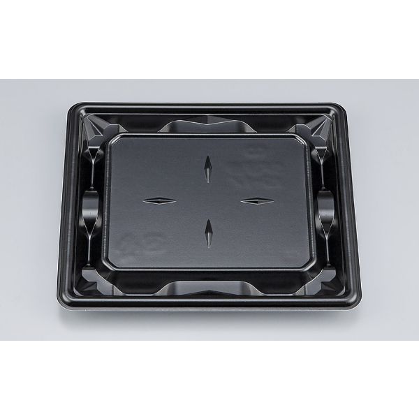惣菜容器 SF冴盛19-17 黒本体 シーピー化成