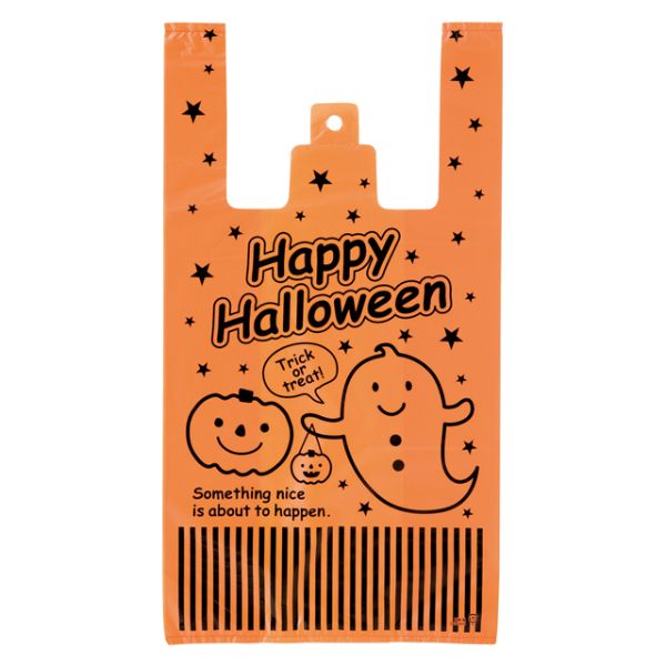 ヘッズ レジ袋 ハロウィンレジバッグ-M(100枚) HW-M