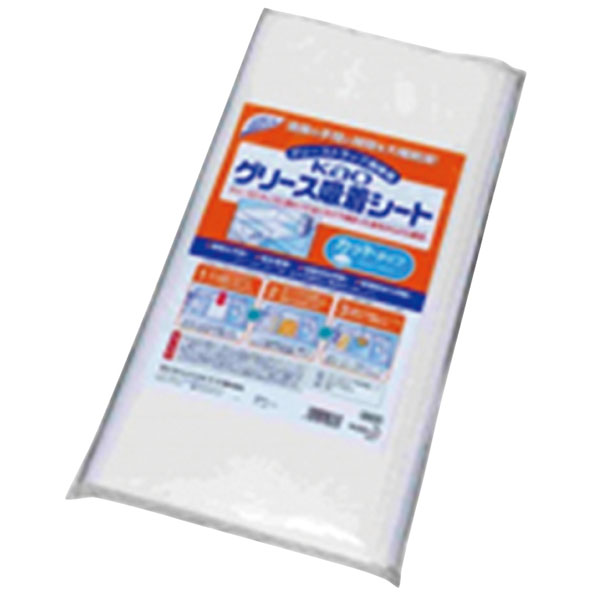 花王 洗浄ツール グリース吸着シート カットタイプ (5枚入)