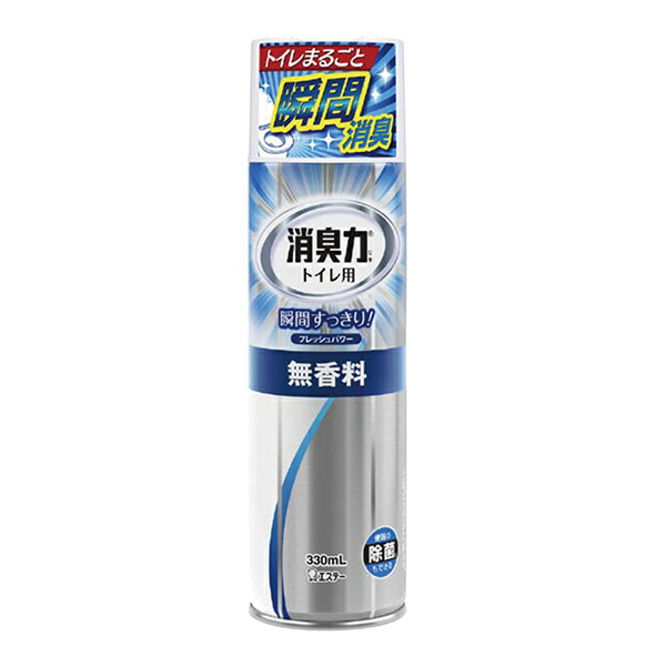 消臭剤 エステー トイレの消臭力スプレー 無香料 330ml