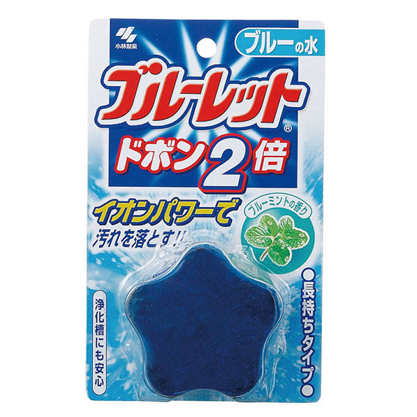 トイレ用消臭剤 小林製薬 ブルーレット ドボン 2倍 120g