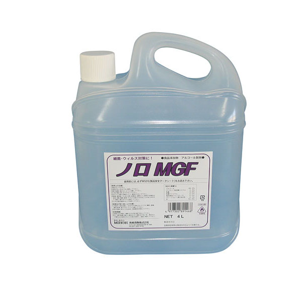 アルコール製剤 美峰酒類 アルコール製剤 ノローMGF 4L