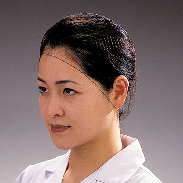 衛生用帽子 ダック ヘアーネット Lサイズ T22664(T20664)(100枚入) ダック