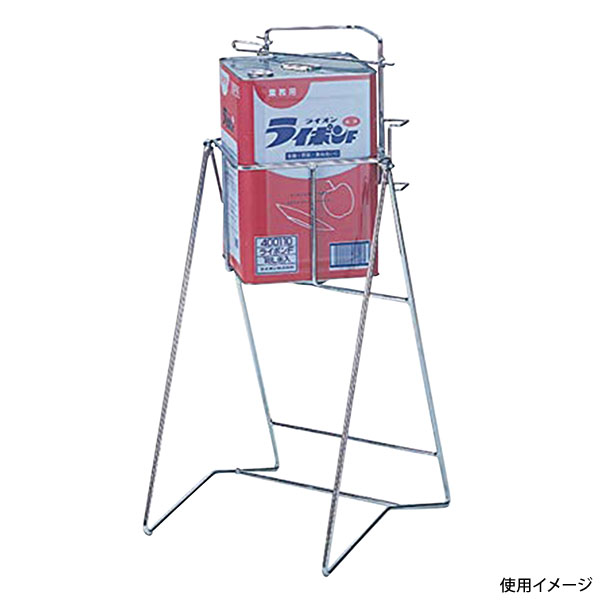 ペール スチール缶スタンド角缶用 KC-01 大一産業