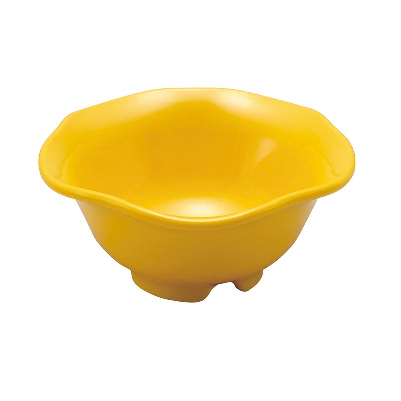 メラミン食器 パズルコバチ 姫梅小鉢 KD-102 イエロー(Y) 台和