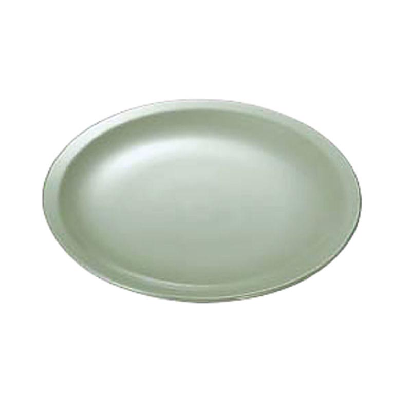 メラミン食器 青磁 CS-37 高台皿1尺 エンテック