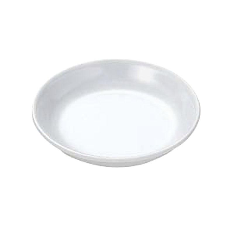 メラミン食器 No.40W 和皿 3.5寸 (白) エンテック