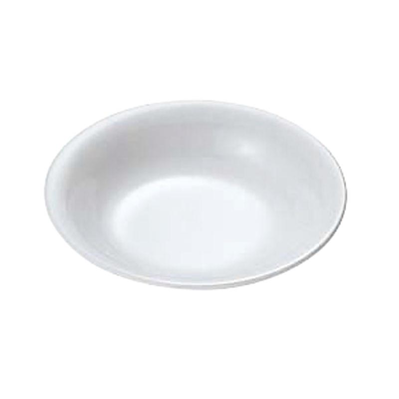 メラミン食器 No.49AW 深皿(大) 厚手 (白) エンテック