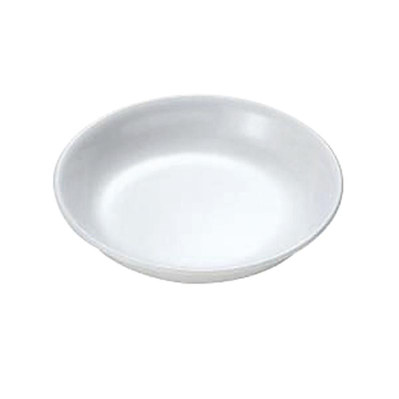 メラミン食器 No.48W 中皿 5.0寸 (白) エンテック