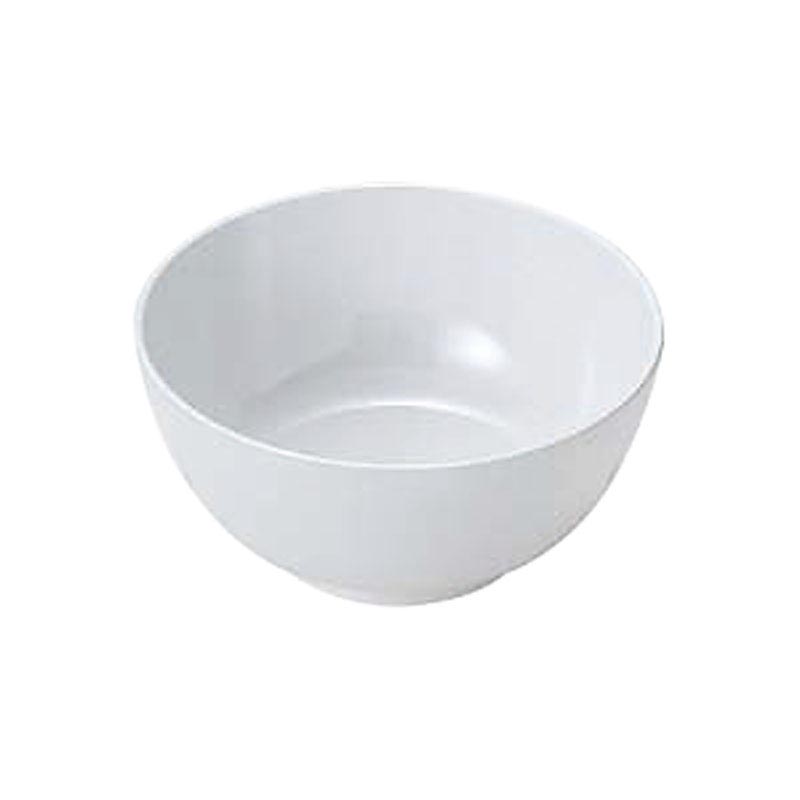 メラミン食器 No.12W 給食用汁椀(特大) (白) エンテック