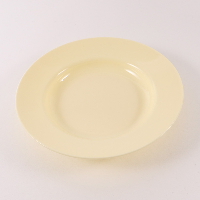 食器 No.1716K ポリプロ スープ皿 (クリーム) エンテック