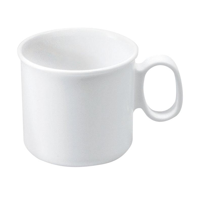 No.7041W 片手コップ220ml ホワイト エンテック
