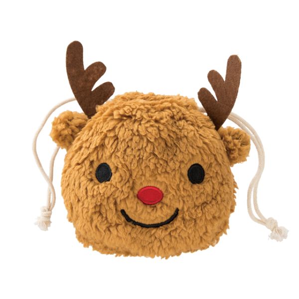袋 クリスマストナカイ巾着バッグ-S(10枚) ヘッズ