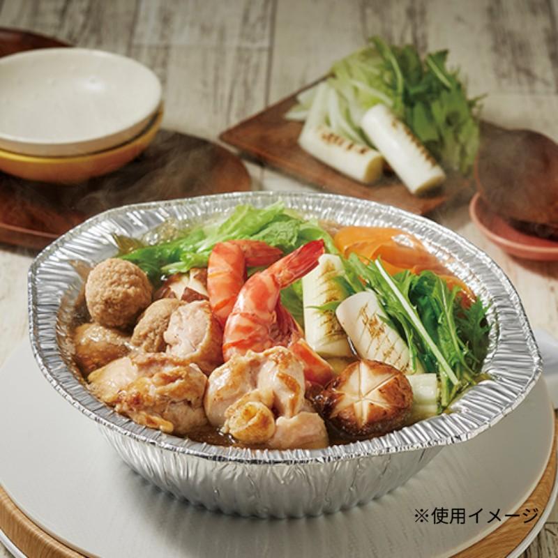 スープ容器 ホイルコンテナ34IHD(125枚) 東洋アルミエコープロダクツ