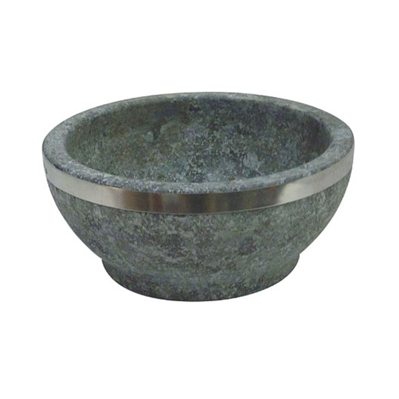 テーブル用品 ステン巻石焼ビビンバ器 B-016R 16cm