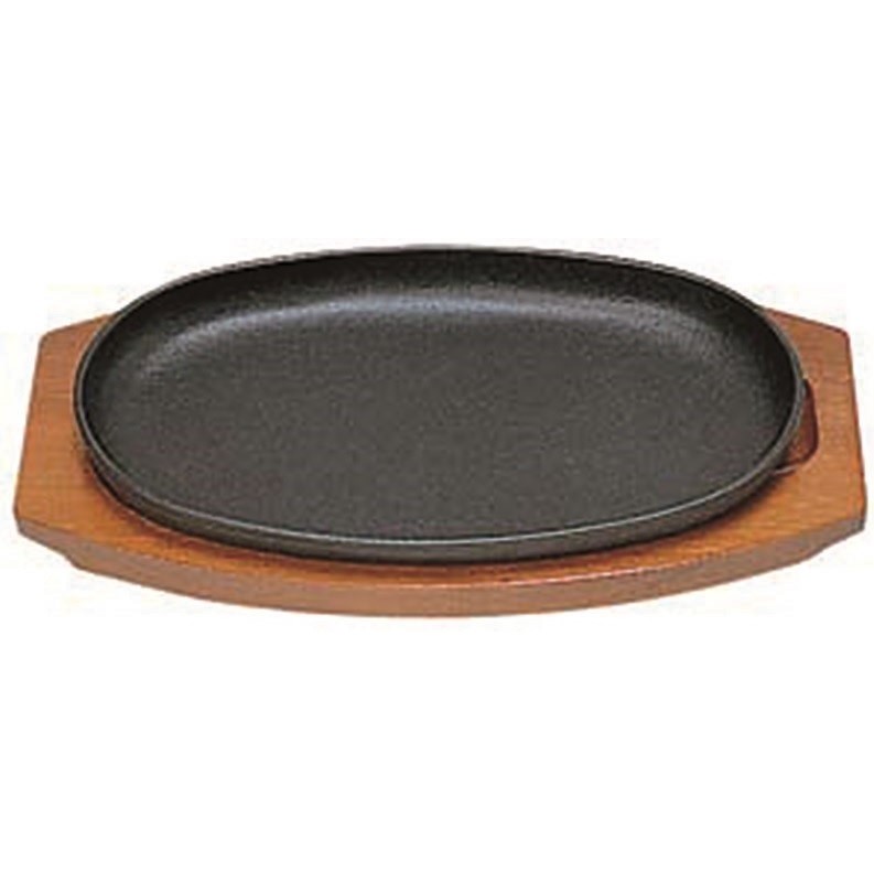 ステーキ関連用品 S ステーキ皿 小判型D 20cm