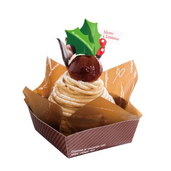 弁当ピック クリスマスケーキピック-ヒイラギ(100枚) ヘッズ