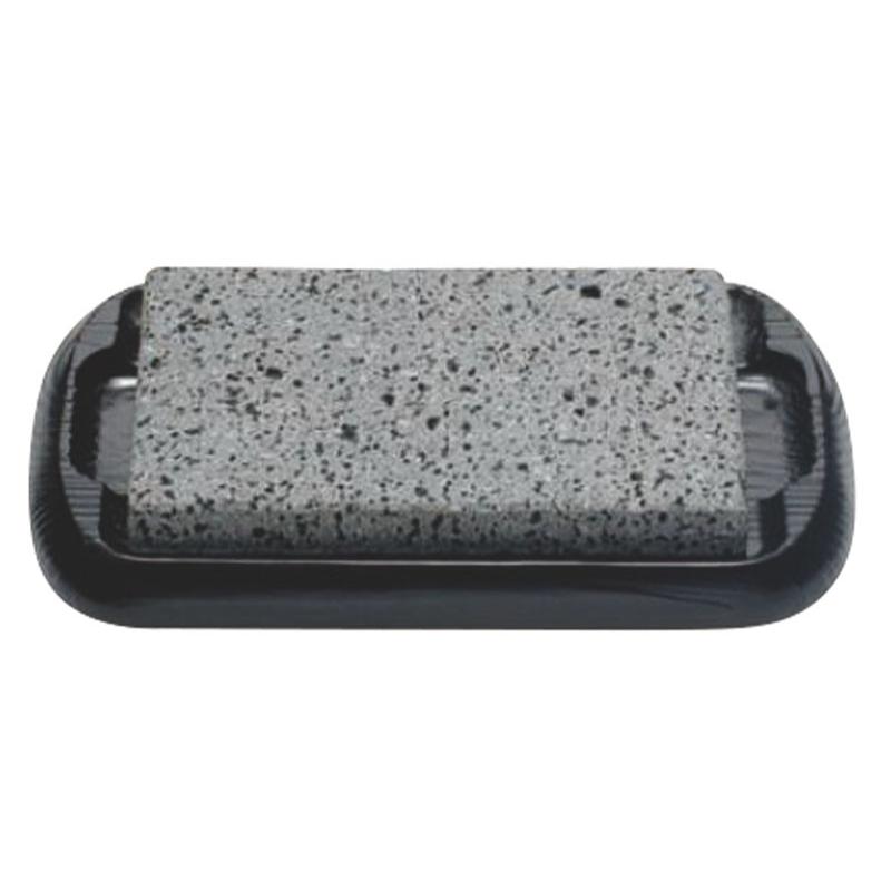 ステーキ関連用品 富士溶岩・石焼ステーキセット(小)ブラックSA-45