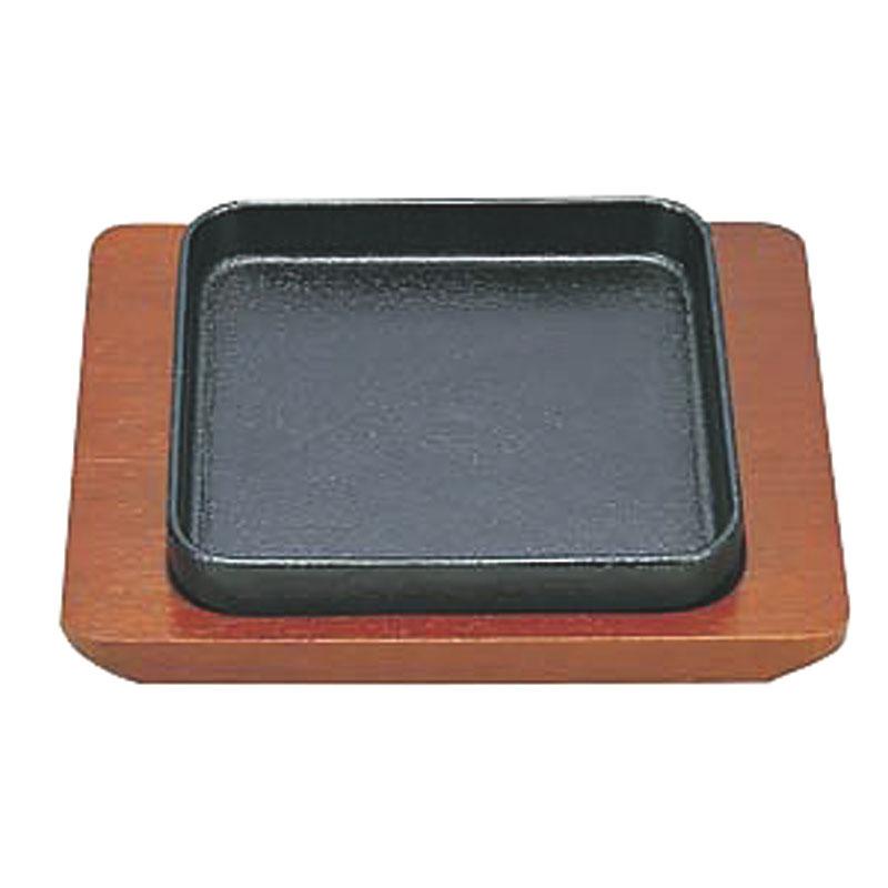 ステーキ関連用品 S 餃子皿 角 15cm