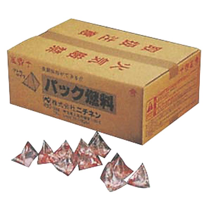鍋用固形燃料 パック燃料 竹 22g(テトラタイプ) 1ヶ約17分