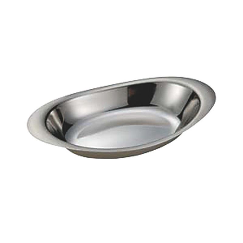 食器 IKD 18-8カレー皿 大 12 1/2インチ (平渕)