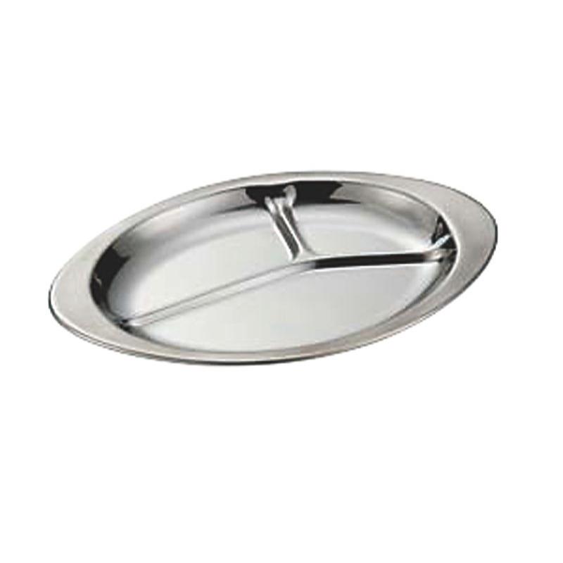 食器 IKD 18-8抗菌ランチ皿 13 1/2インチ