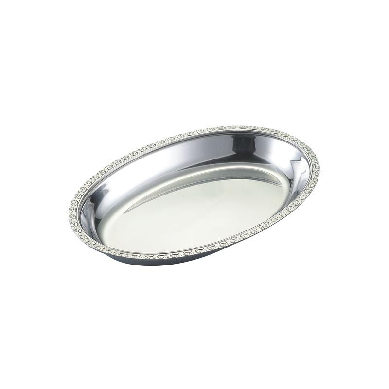 食器 IKD 18-8さざ波小判ボール 9インチ