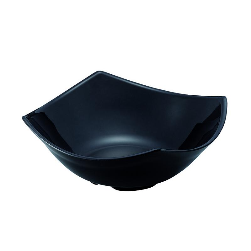 メラミン食器 菜津味ボール・大 黒 SS-20-BK