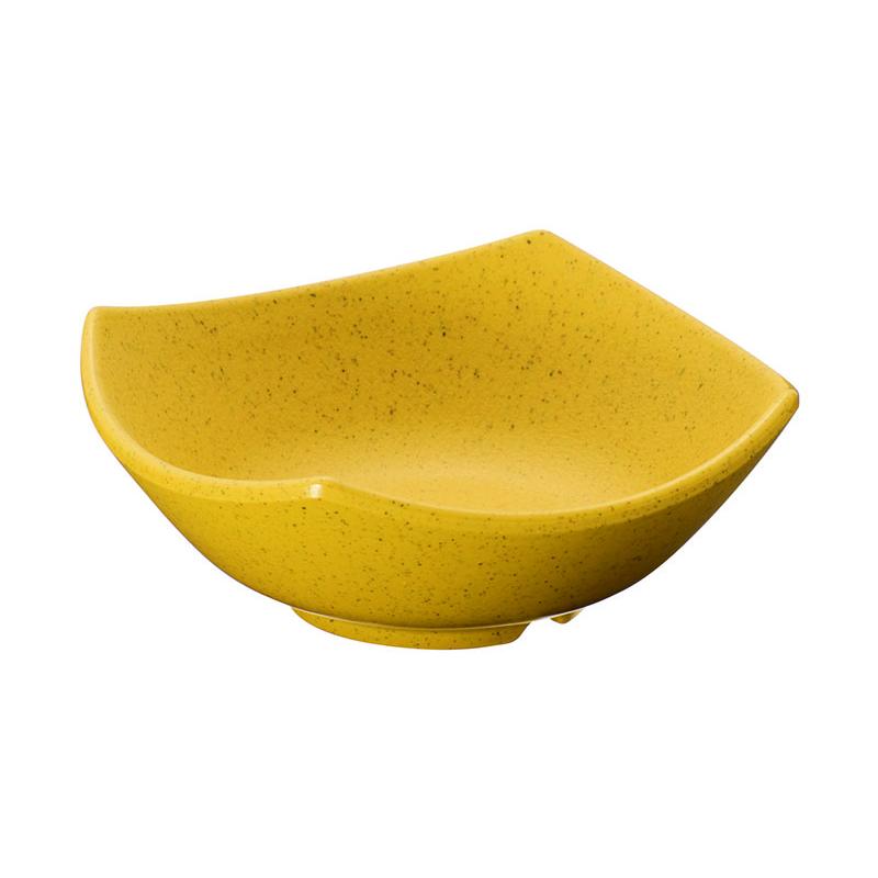 メラミン食器 菜津味 小鉢 カラシ KD-301-Y