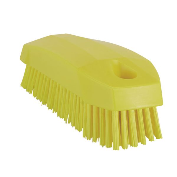 カンダ 調理道具 ヴァイカン まな板洗浄ブラシ ＃6441 Y黄 ソフト