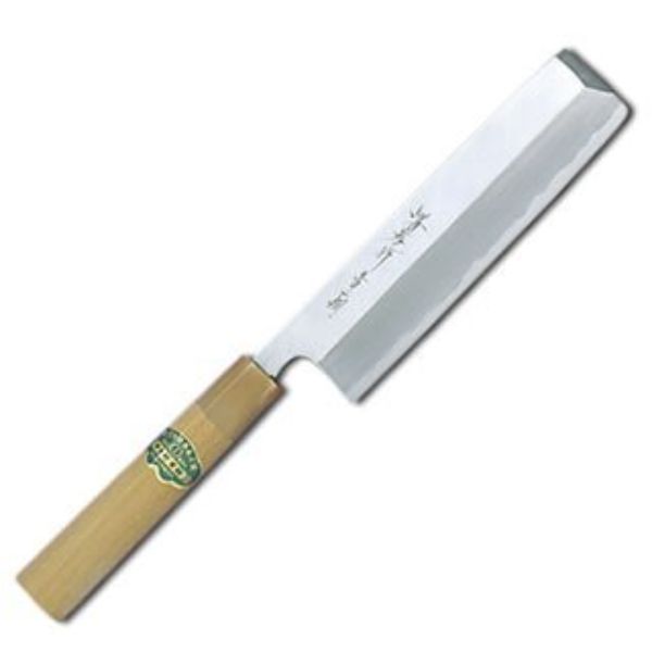 堺孝行 青二鋼和包丁薄刃24cm No.01067 青木刃物製作所