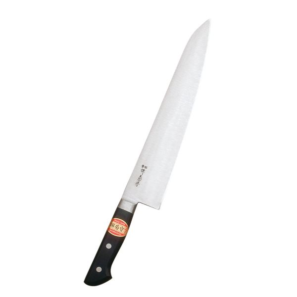 包丁 堺菊守 日本鋼 口金付 牛刀36cm N-036 河村刃物