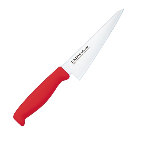 包丁 TOJIROカラー骨スキ 15cm レッド F-162R 藤次郎
