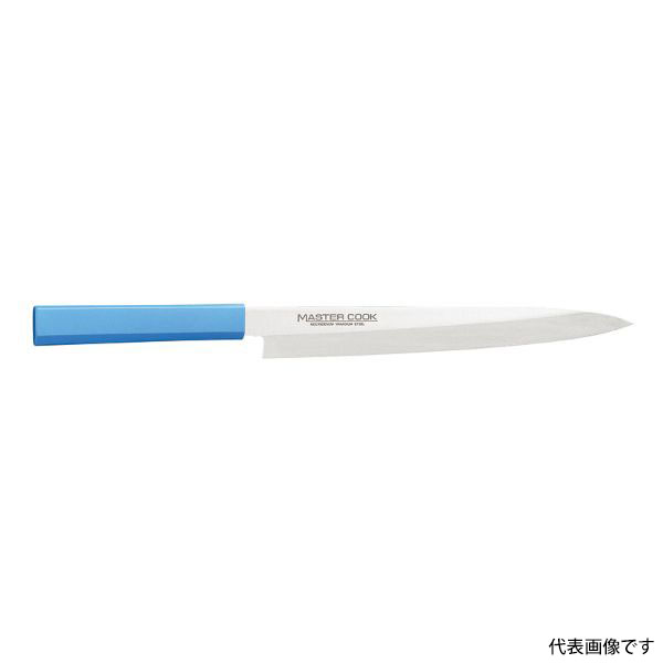 包丁 マスターコック MCYK-240 柳刃 24cm ピンク 片岡製作所