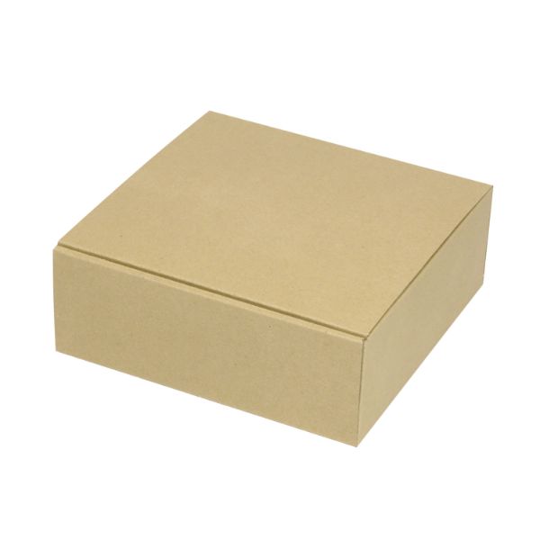 贈答箱 お好みBOX2両面クラフト正方形 ヤマニパッケージ