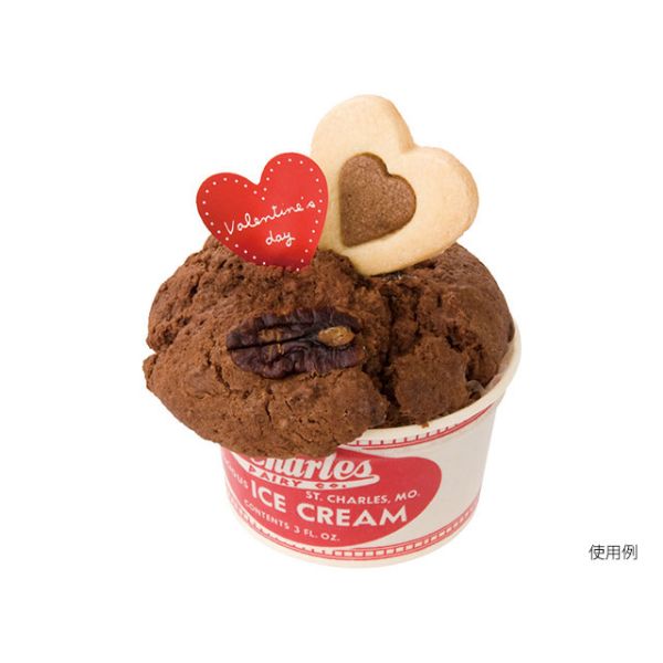 弁当ピック SV-PC1 バレンタインデイケーキピック-1(100枚) ヘッズ