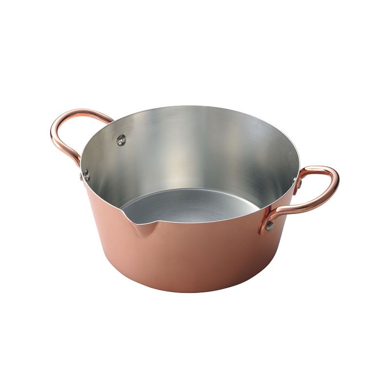 からっと銅のあげなべ 18cm 田辺金具